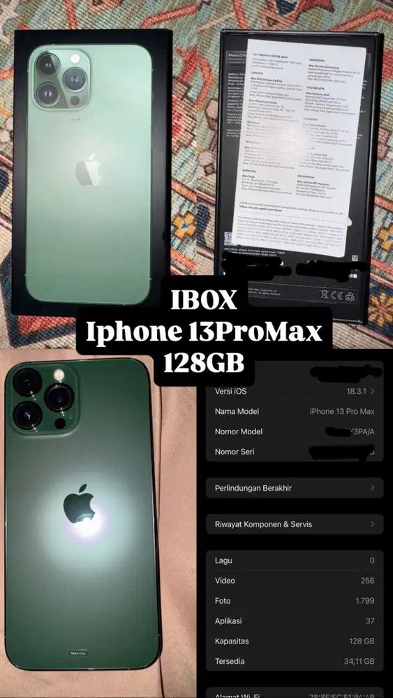 Iphone 13ProMax 128GB Ibox