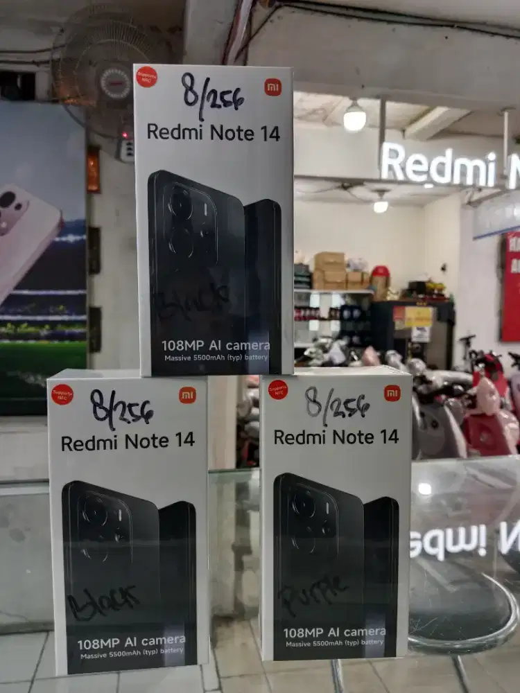 Promo Tahun Baru Redmi Note 14 nihh guysss