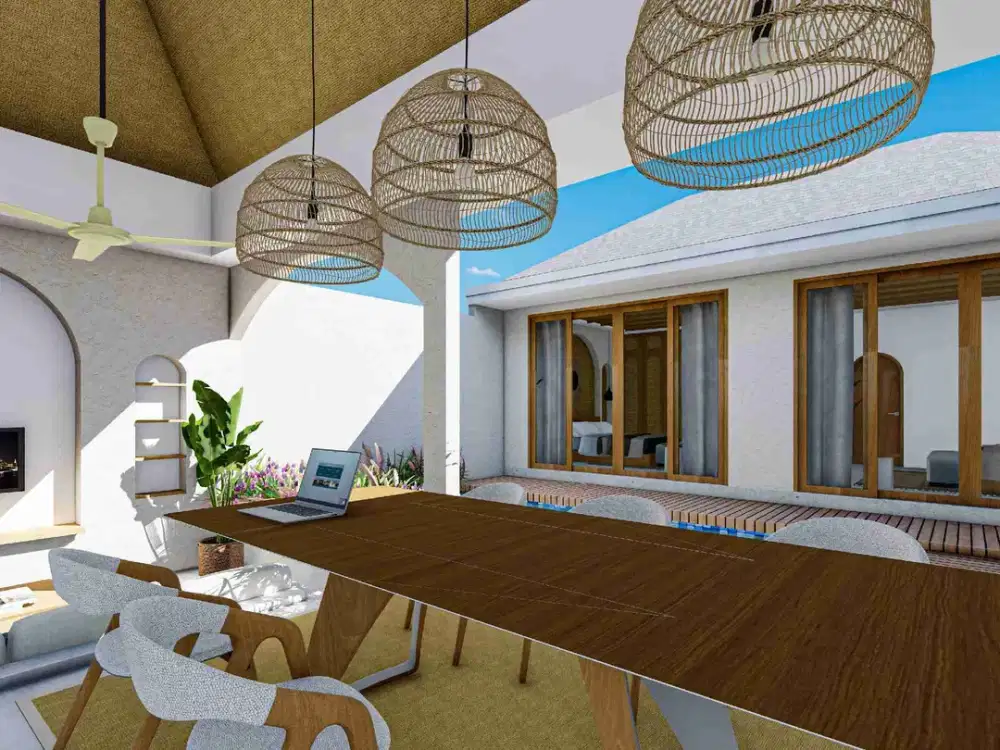 Villa cantik Vikasha Residence Melang Kaja Kutuh Bali