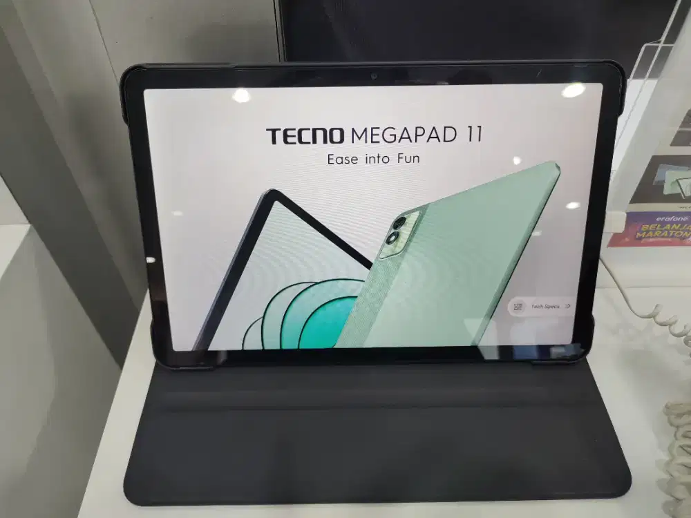 MEGAPAD 11 SUDAH  BISA MENGGUNAKAN KARTU