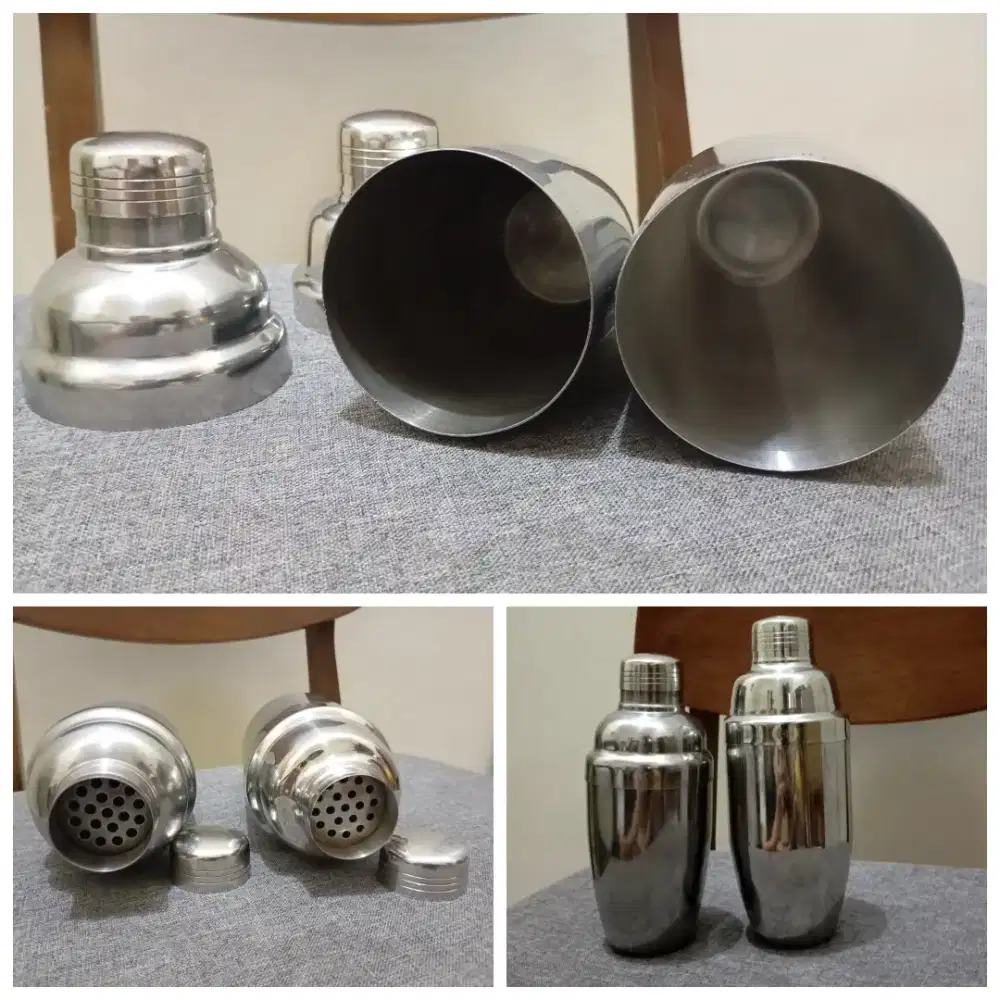 Shaker Minuman Stainless Second 2 pcs
