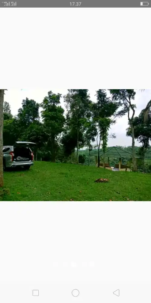 Jual tanah view gunung salak bogor