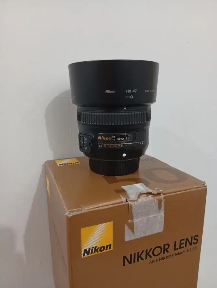 Lensa Fix Nikon 50mm F1.8 G