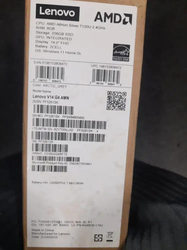 Lenovo V14 G4 AMN Athlon Silver 7120U 2,4 Ghz