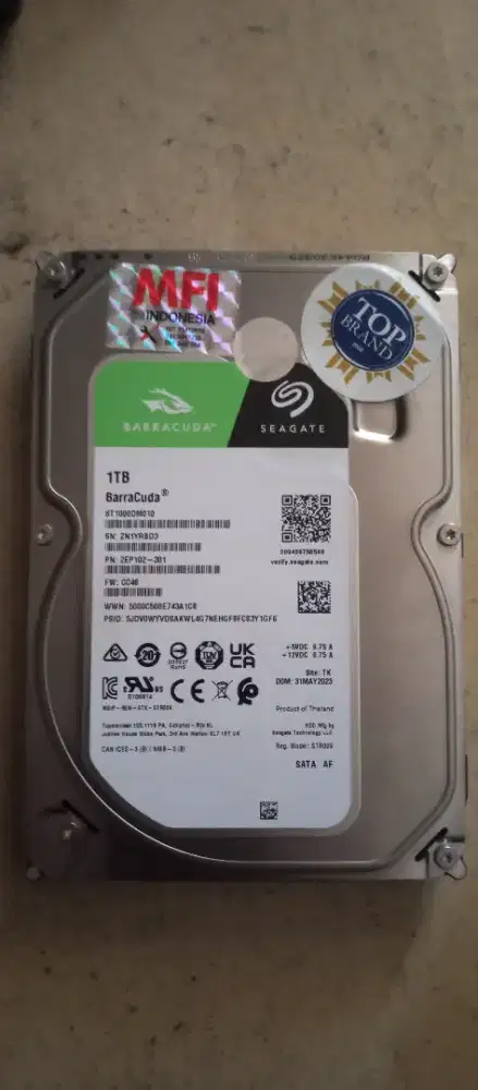 HDD PC/KOMPUTER 1TB