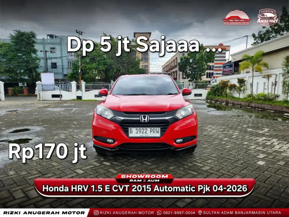 Dp 5jt HRV 1.5 E CVT 2015 Automatic Pjk 04-2026