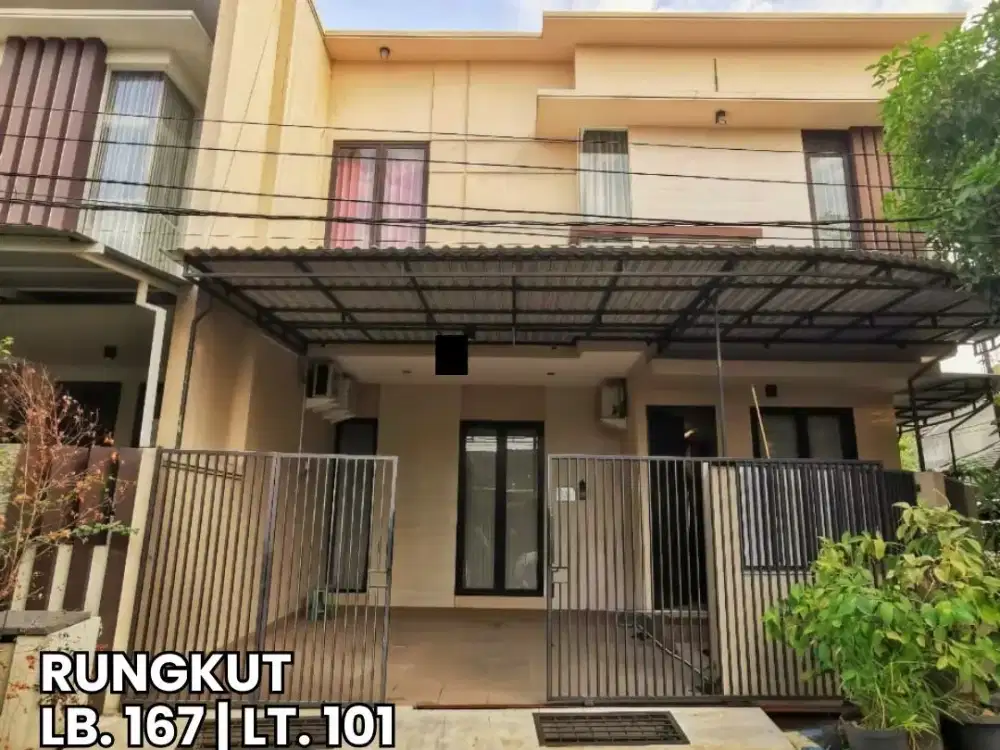 Rumah Surabaya 2 Lantai Siap Huni di Rungkut