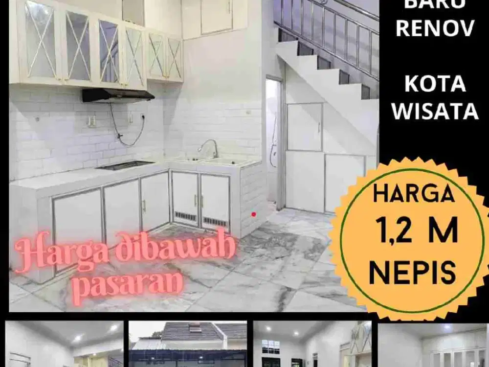 Rumah dijual di Kota Wisata Cibubur, Harga dibawah Pasaran