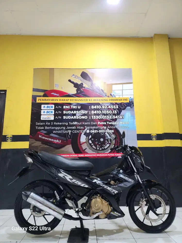 SATRIA FU TAHUN 2014(PUTRA TUNGGAL MOTOR)