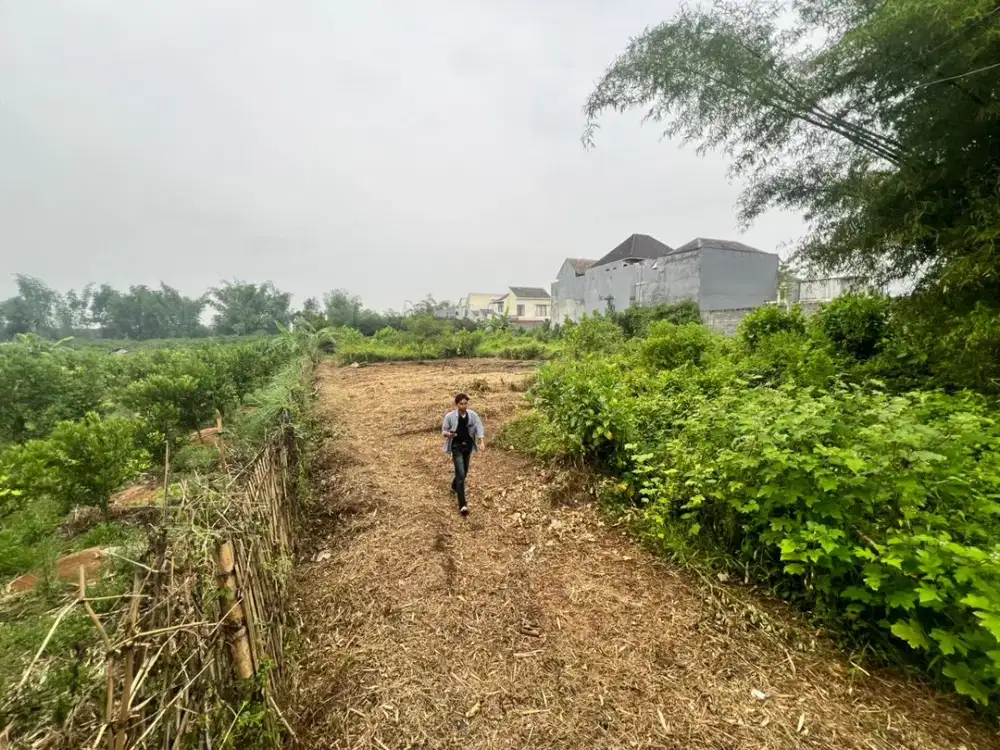 Tanah Kavling Murah Cocok untuk bangun Rumah Impian Area Landungsari SHM