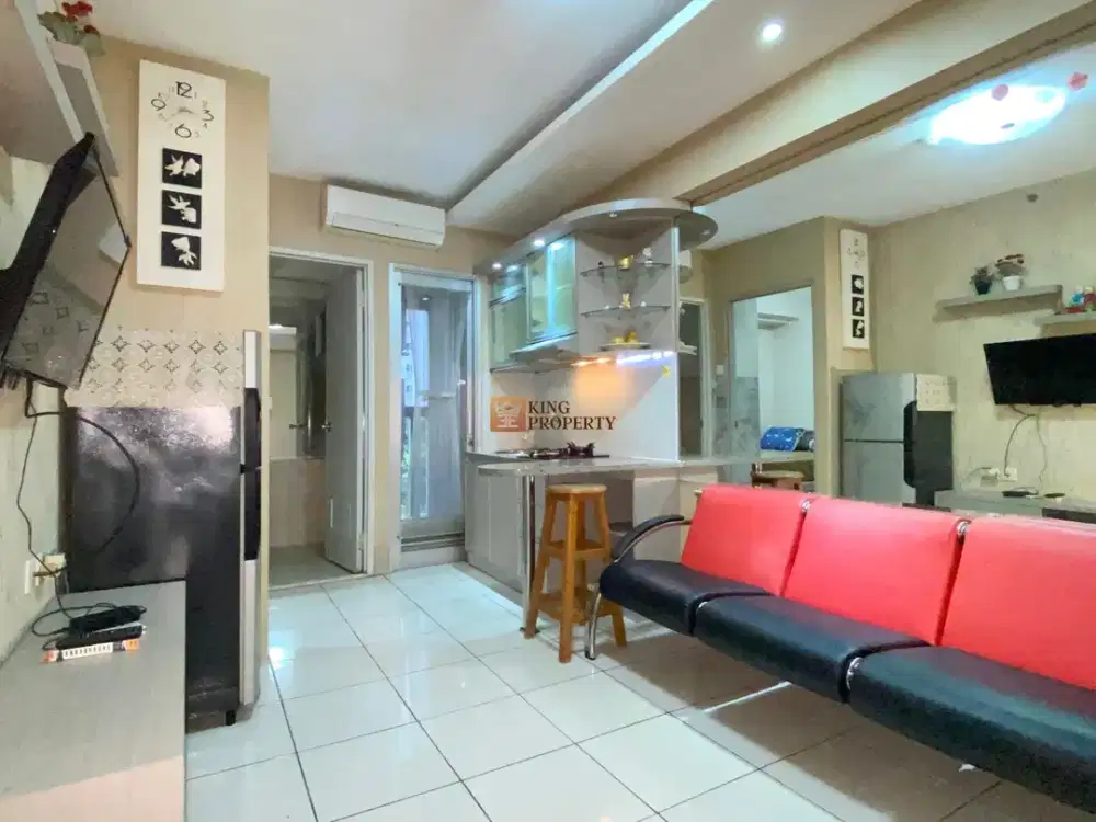 Langsung Nyambung Kemall! Murah 2BR 35m² Full Furnish Lantai Rendah Praktis Green Bay Pluit Greenbay