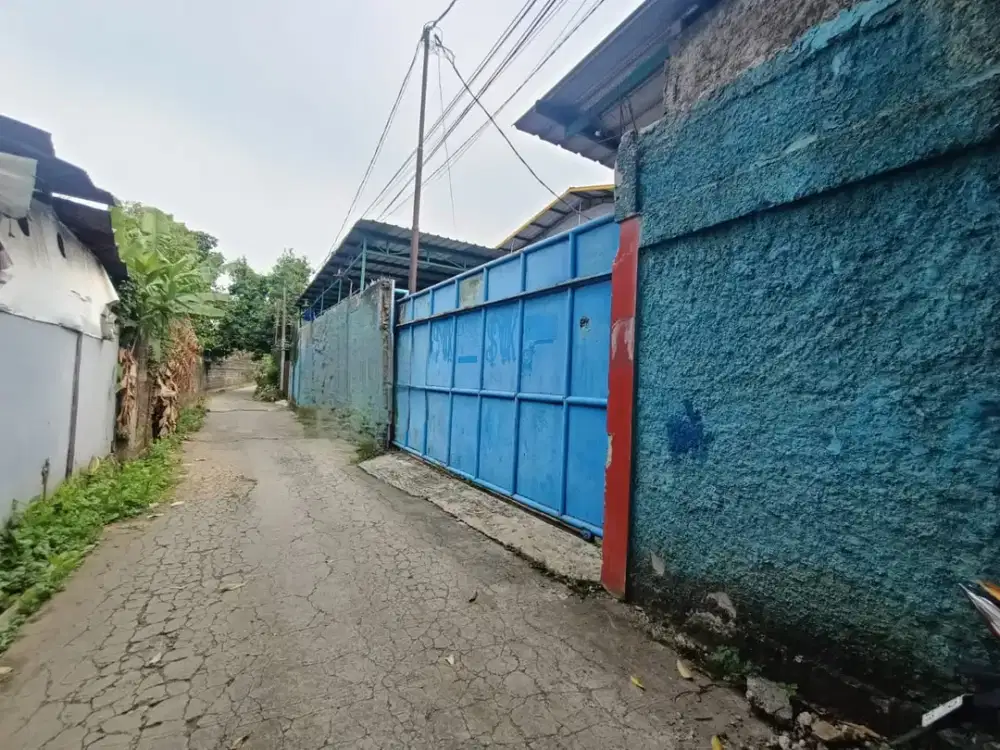 Disewakan tanah dan Gudang di Jl Raya Narogong Rawalumbu, Bekasi