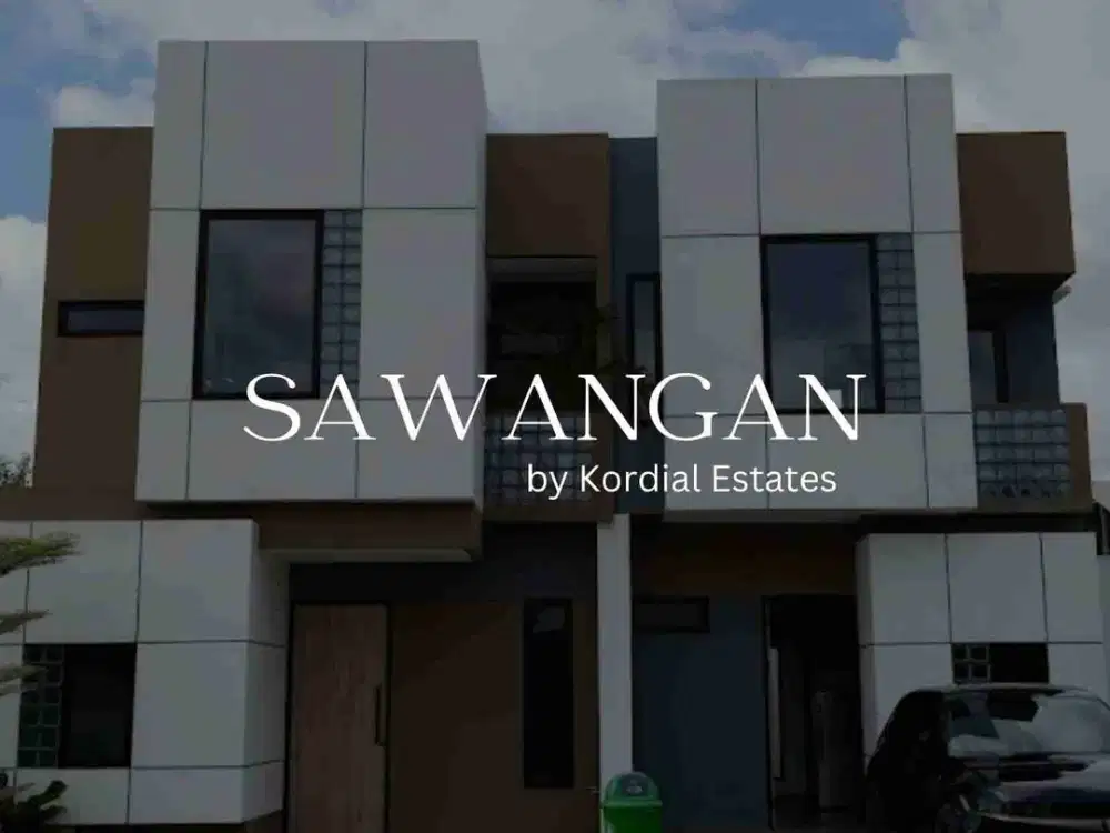 RUMAH SAWANGAN 2KT 1KM 2 LT BERGAYA SKANDINAVIA DEKAT MALL, BANDARA DAN TOL PONDOK CABE