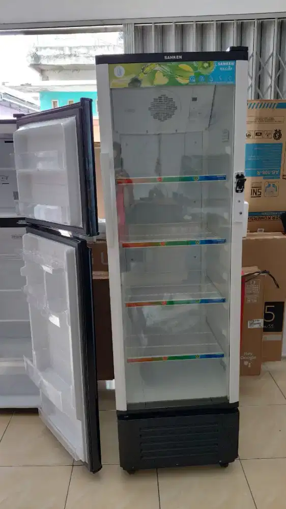 Kulkas.sokes.pendingin minuman sanken mulus.ori