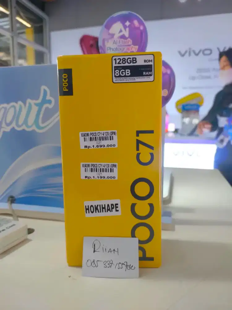 Poco C71 Ram 4/128gb ATLANTIS DAHSYAT