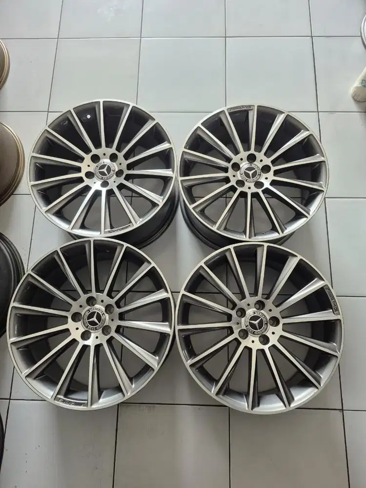 Belg Rep.Mercy Amg blade R19 pcd 5'112 lebar 8.5/9.5 Et45..4pcs