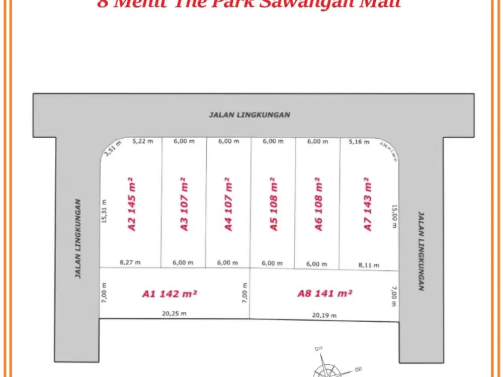 Kavling Murah Depok Dekat Terminal Pondok Cabe