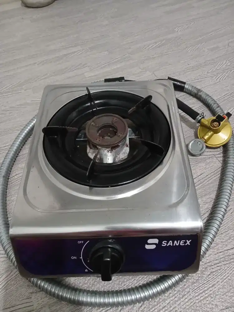 Kompor Sanex 1 Tungku & Selang Regulator