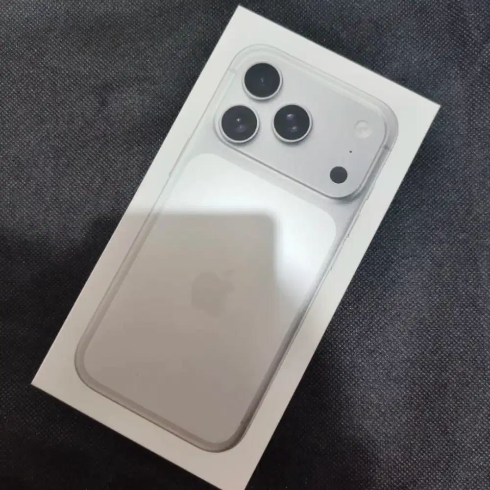 Iphone 17 pro 256 silver new segel