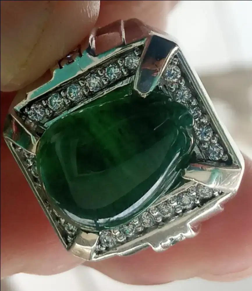 Bkn Bacan. Jadeite Jade Giok Burma Tipe A