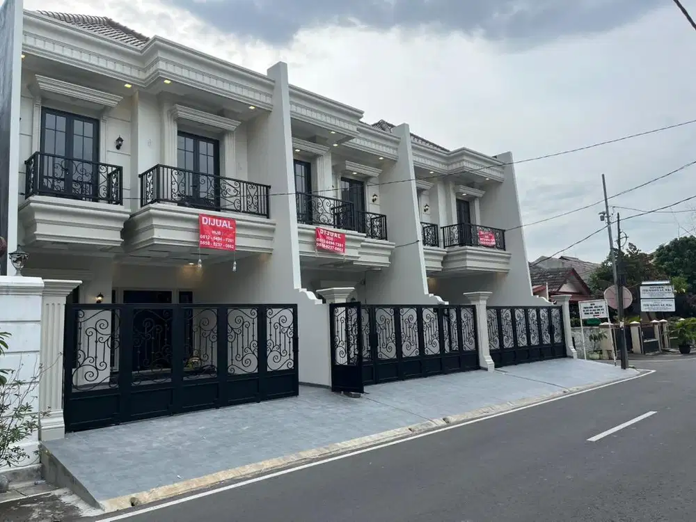 DIJUAL (3 UNIT) RUMAH BARU DI CEMPAKA PUTIH