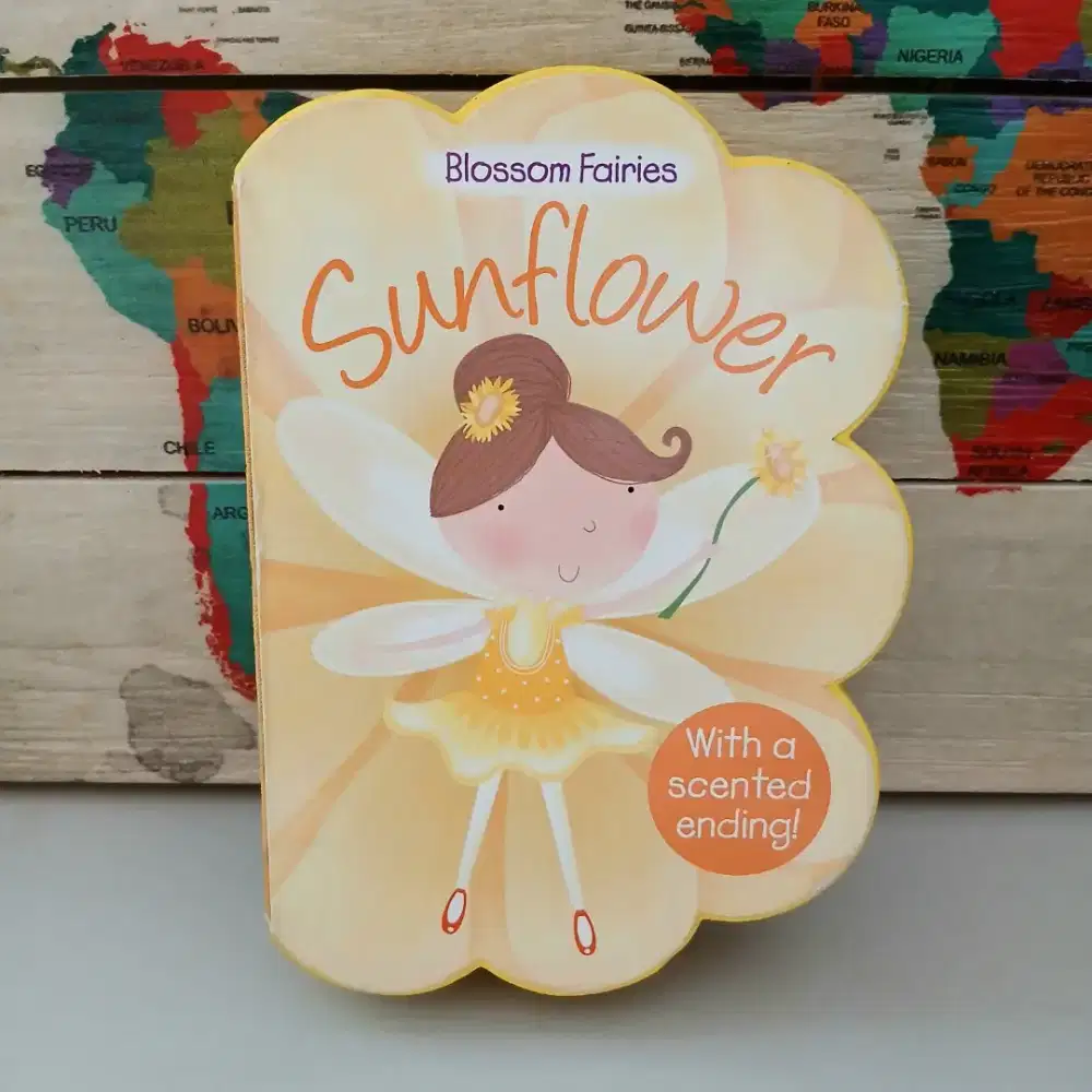 Buku cerita anak Blossom Fairies Sunflower bhs inggris, preloved