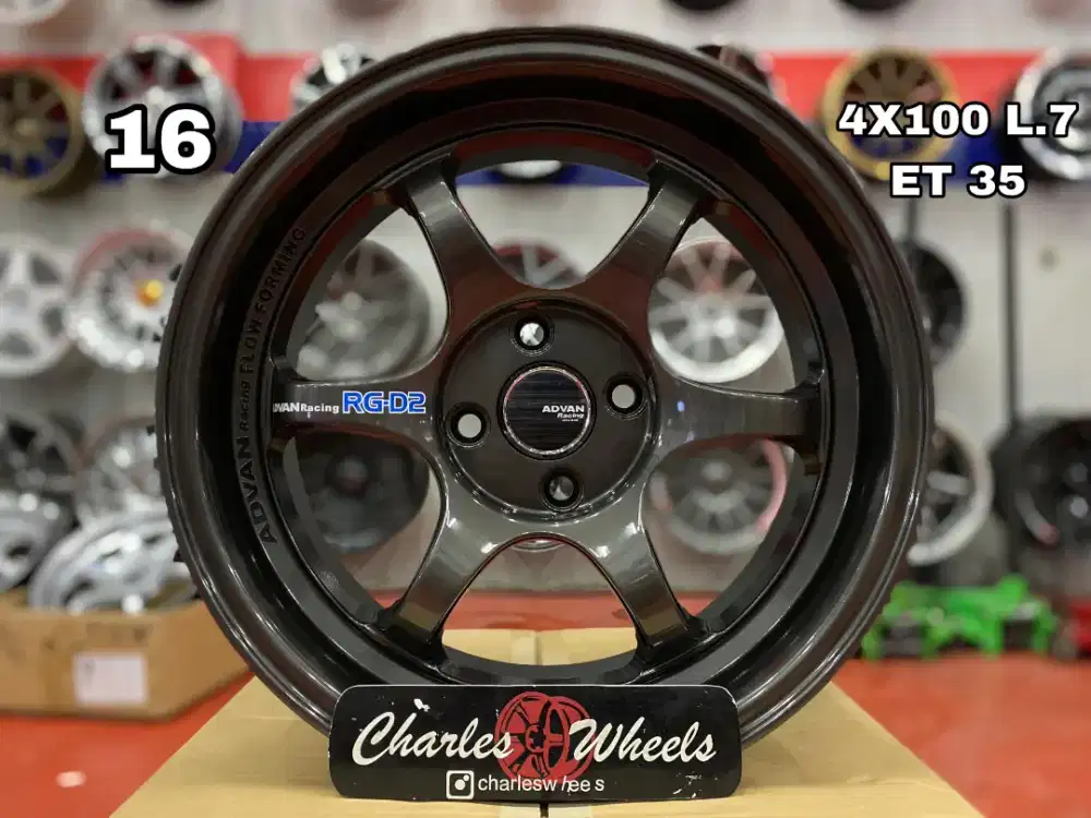 VELG ADVAN RG-D2 R16 MURAH