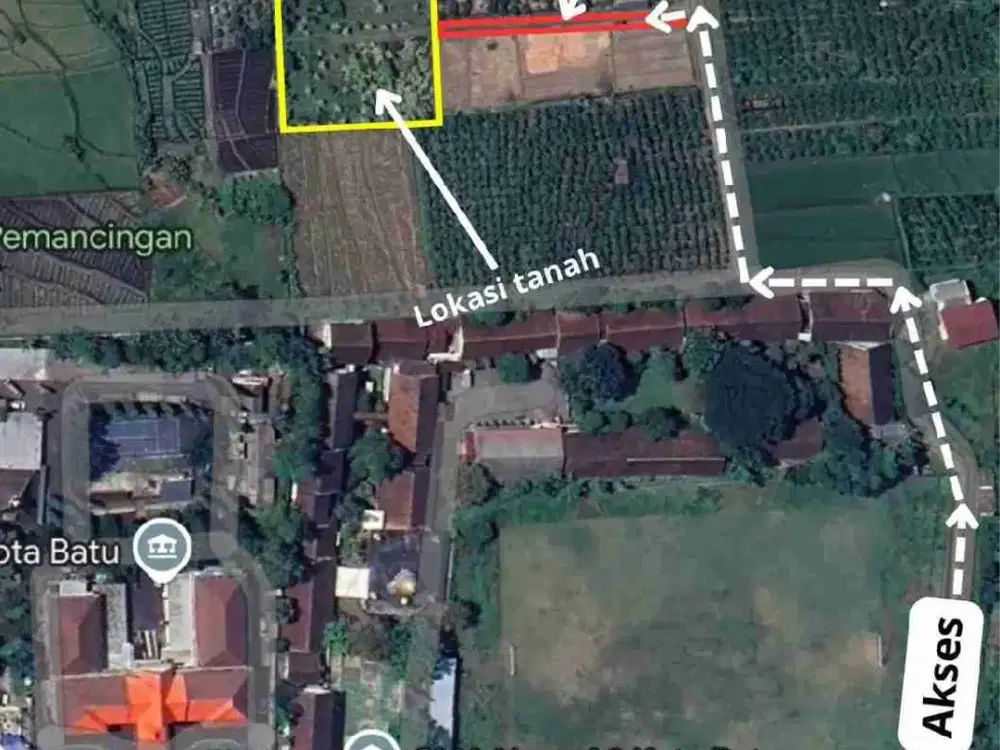 DI JUAL TANAH STRATEGIS MURAH KAWASAN WISATA BATU