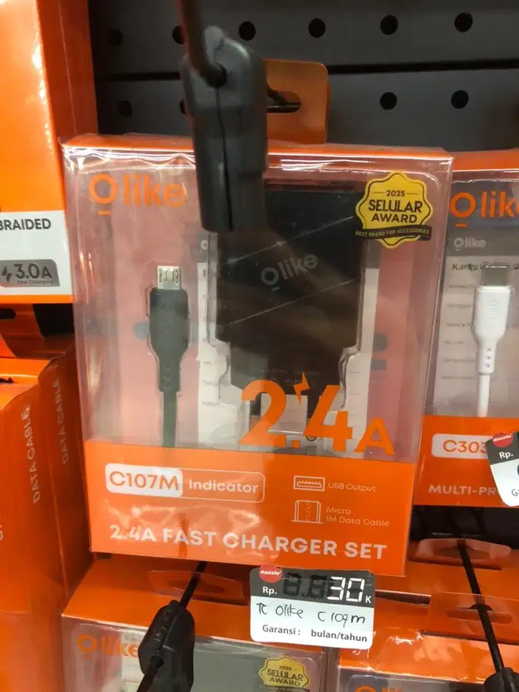 Promo charger olike micro c107m