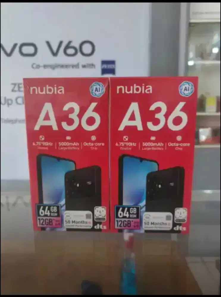 Nubia A36 RAM 4 GB ROM 64 GB MULUS