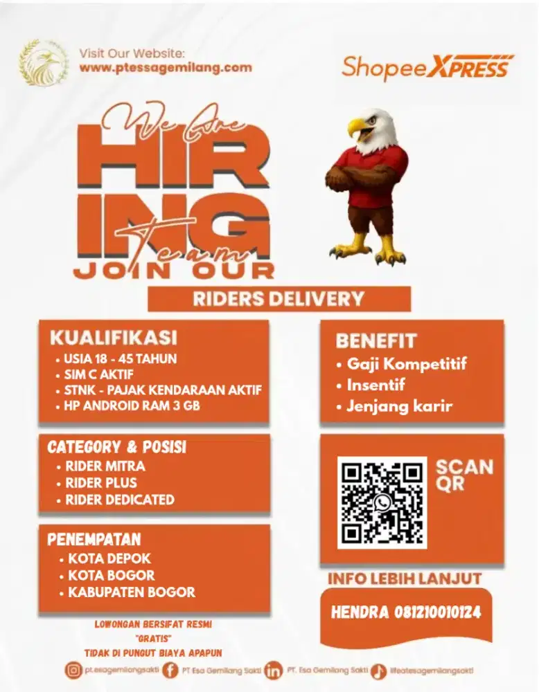 Rider Kurir Shopee Ekspress