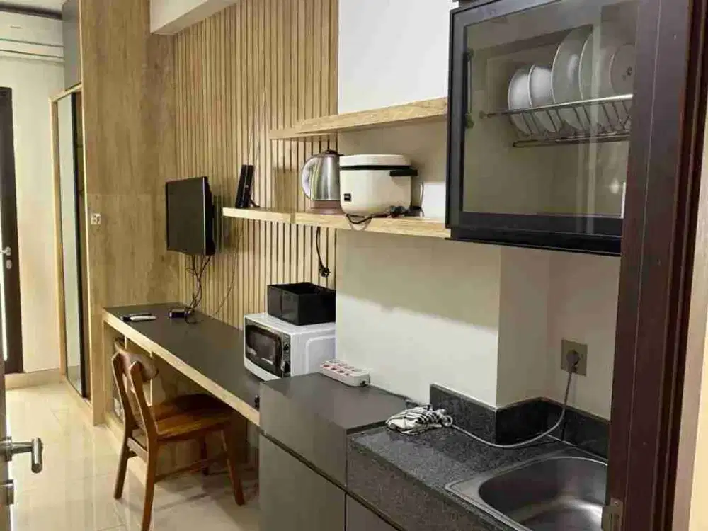 Dijual Apartment siap bw koper LT 23 mtr furnish harga  570 jt Trans Park Cibubur