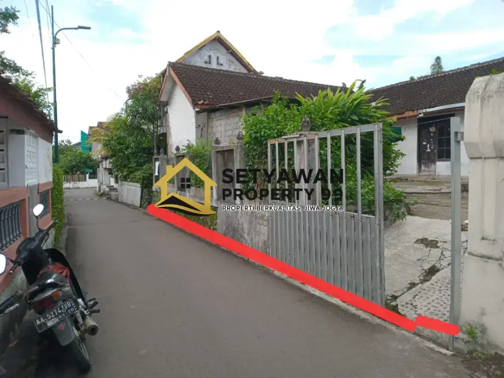 Dijual sebidang Tanah di bawah pasaran area Wirobrajan