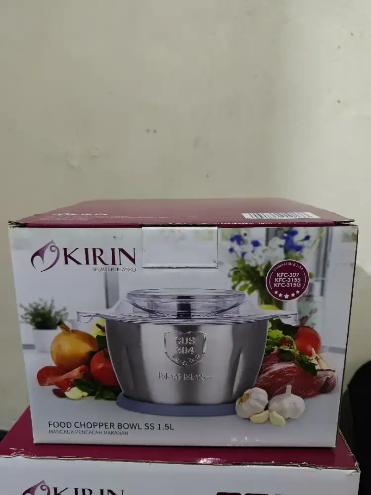 Kirin Food Chopper Bowl SS 1.5L