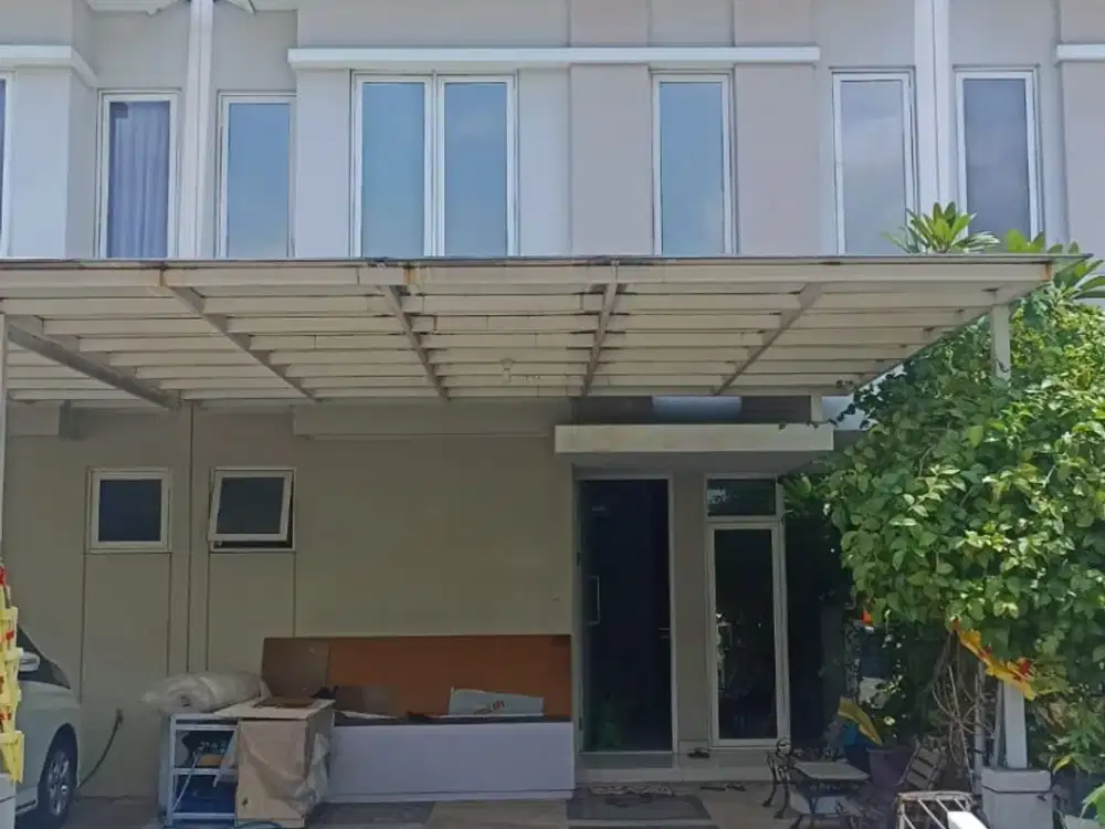 RUMAH 2 LANTAI FULL FURNISH DI GRAND PAKUWON CANBERRA SURABAYA BARAT