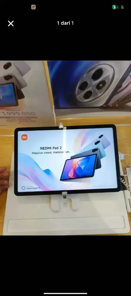 Cicilan xiaomi pad 2 4/128 cicilan 200rban/bulan