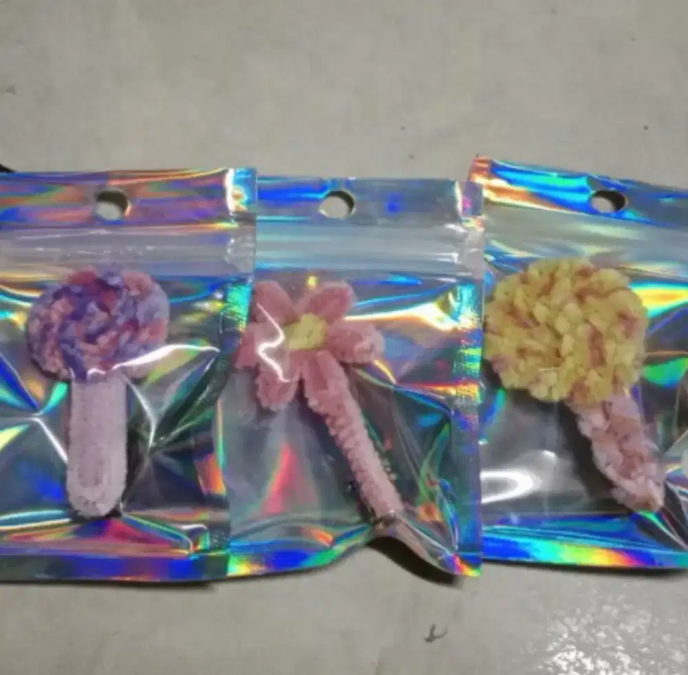 Jepitan Bulu Lucu dengan Desain Unik