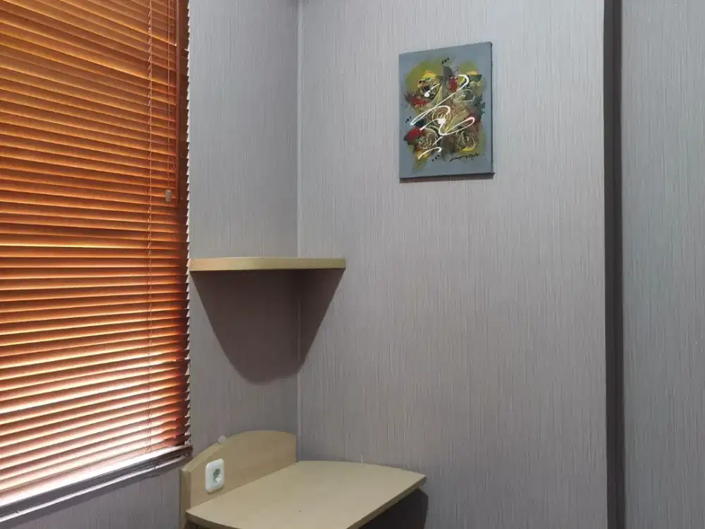 Siap Huni Unit 2KT Transpark Cibubur Perabot Lengkap Tower Borealis Lantai Rendah