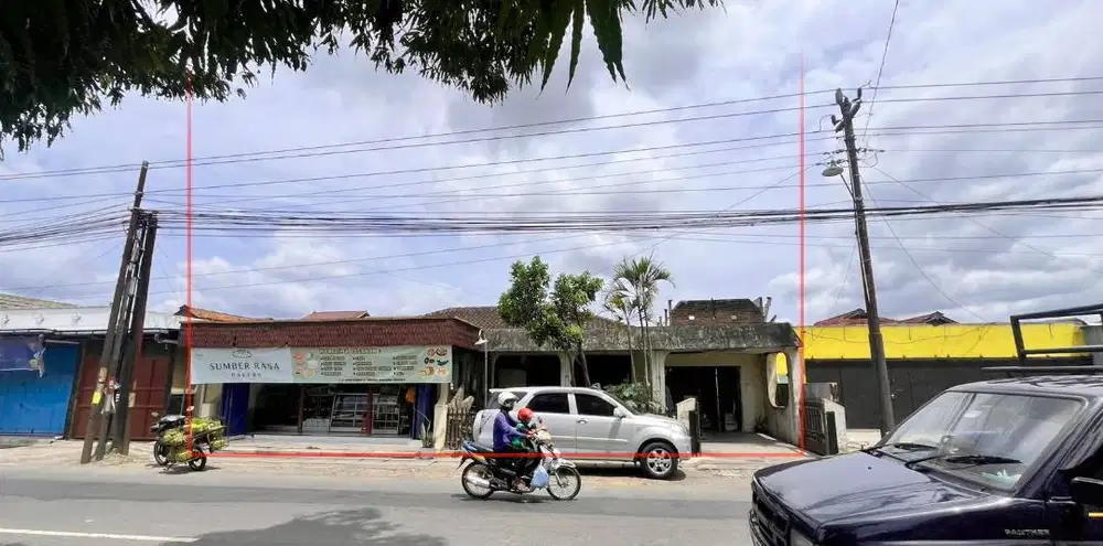 JUAL RUMAH PINGGIR JALAN UTAMA