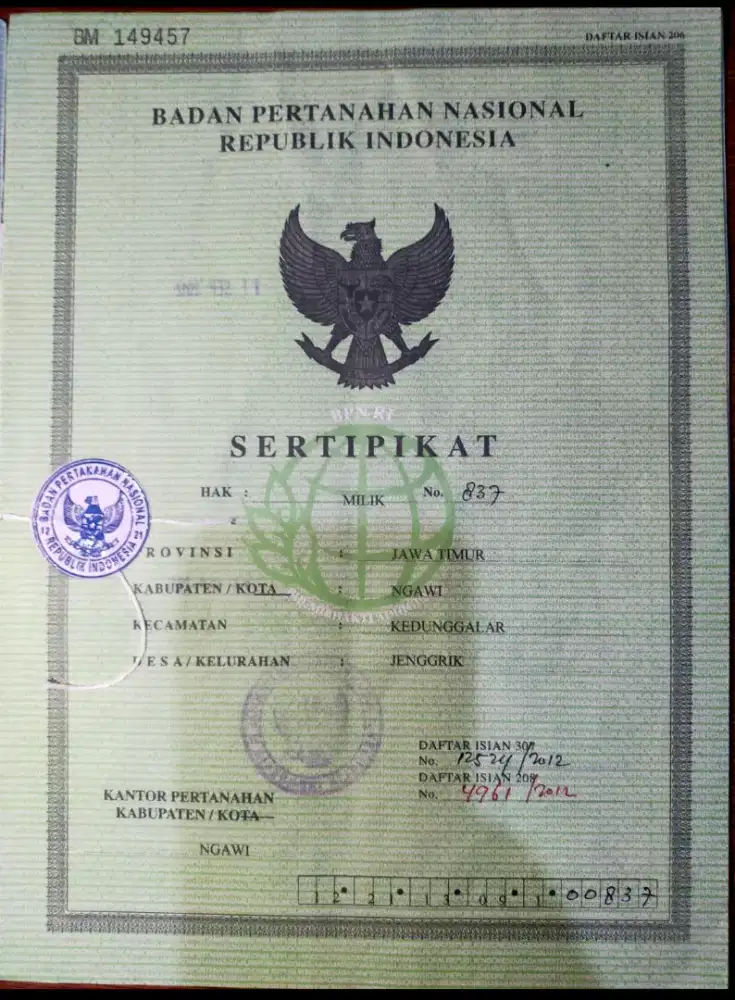 Jual tanah kosong siap bangun