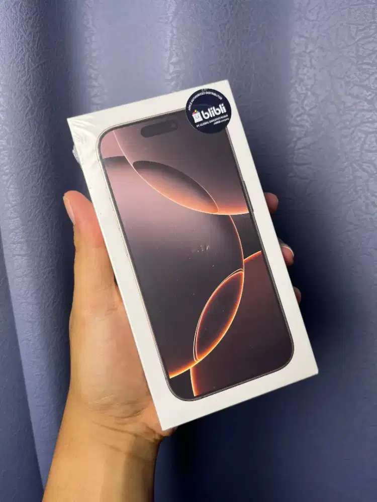 iPhone 16 Pro 256gb Baru segel bisa tukar tambah