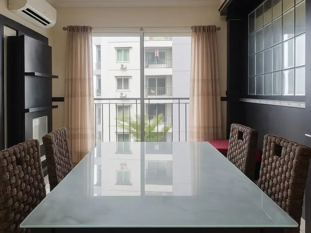 City Home MOI Apartemen 2BR Furnish Premium Disewakan Harga Promo