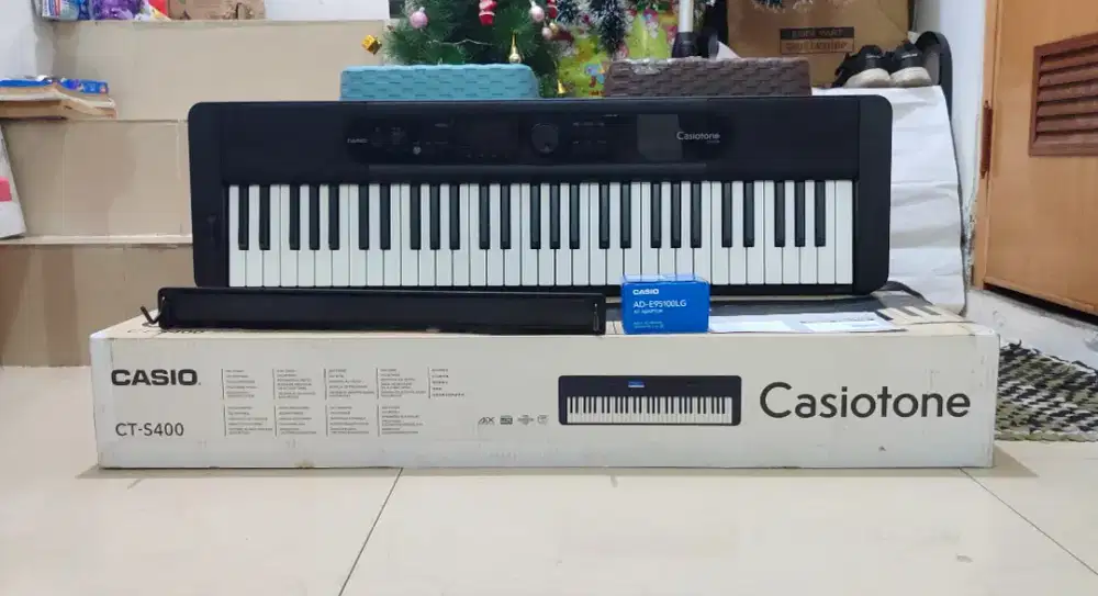 Casio CTS400 lengkap bagus, spek mantap suara bagus