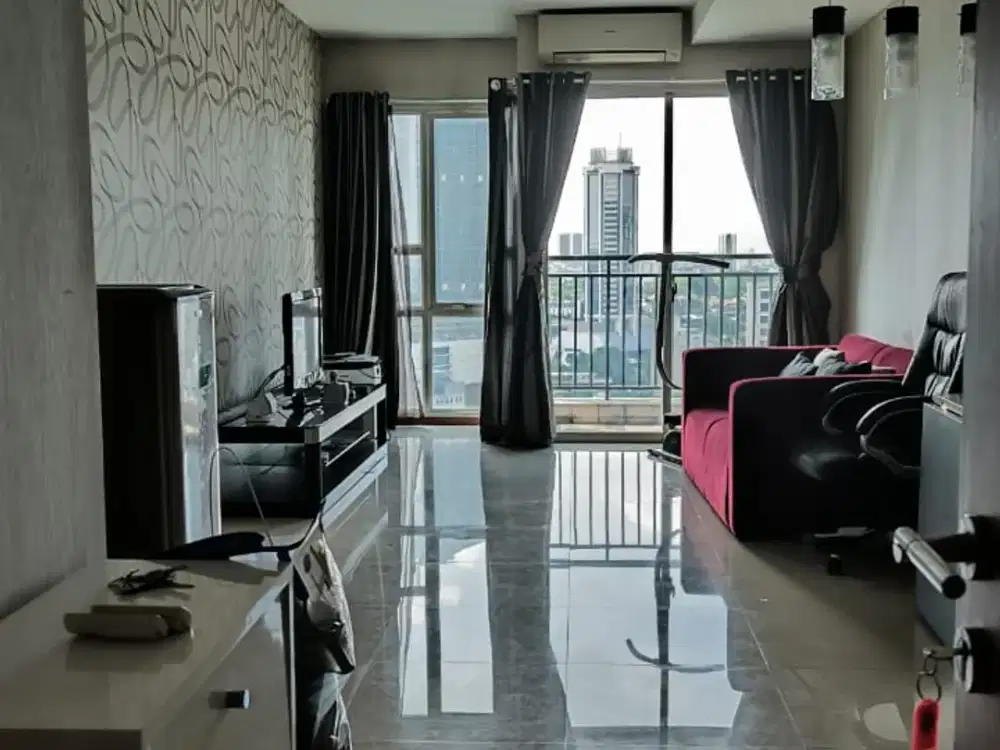 DIJUAL CEPAT !! Thamrin residence 2BR nice view city