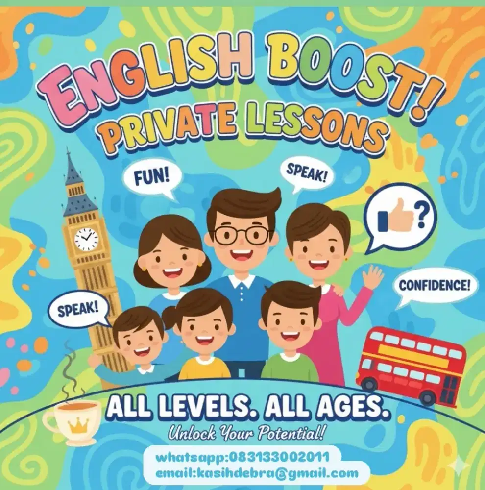 Less privat bahasa inggris