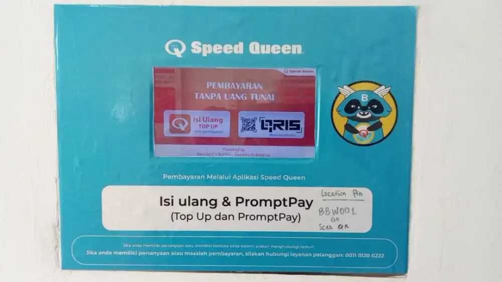 Loker self service laundry