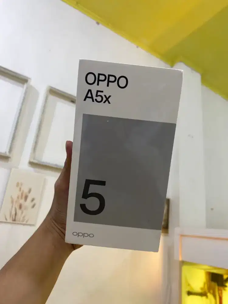 OPPO A5X 6/128GB GARANSI RESMI HARGA GLOSIR