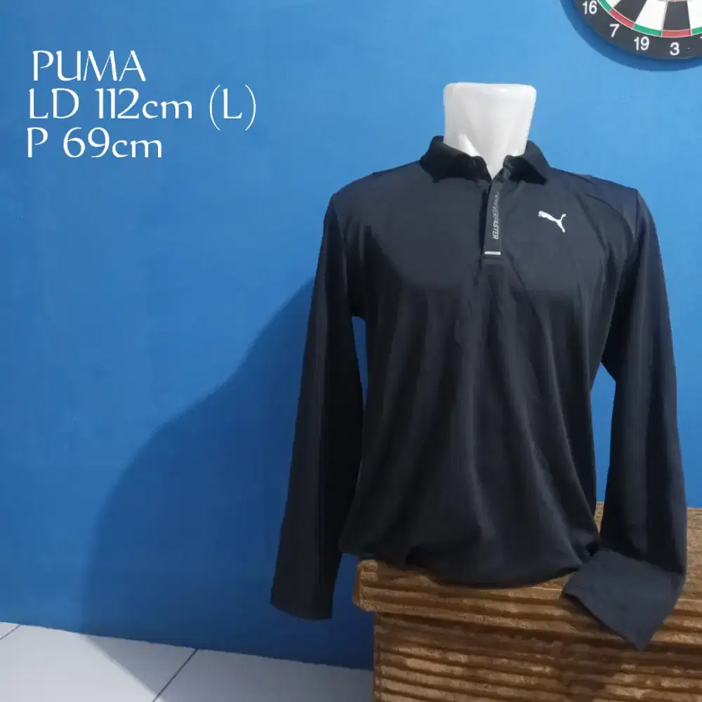 Kaos puma abu longsleve