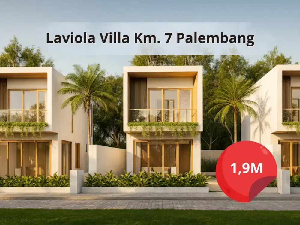 Dijual Villa Mewah di Talang Buruk Km. 7 Palembang