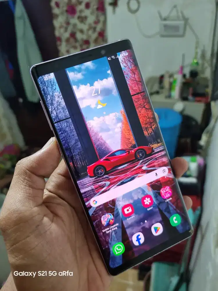 Samsung Note 9 sein ram 6/128 Hp dusbox